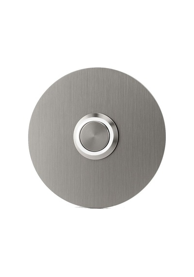 Lockway Z301b Paslanmaz 304 Yuvarlak Zil Butonu Ø70mm Beyaz Led