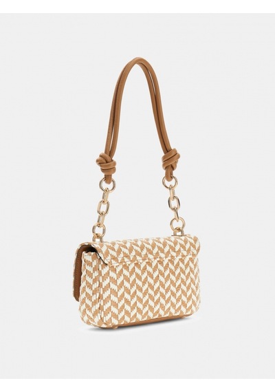 Guess Tessi Kapaklı Kadın Kahverengi Omuz Çantası Hwwg7691190-cgm