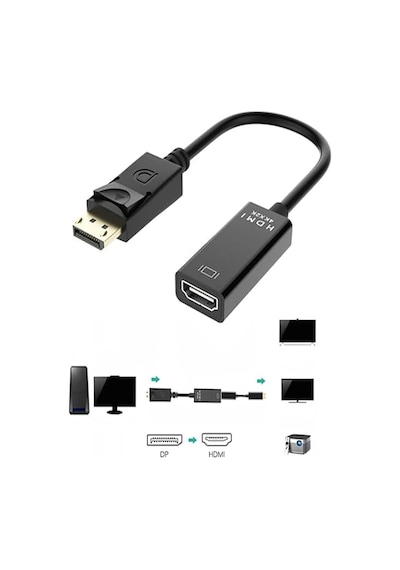 Dısplayport To Hdmı Dişi 4k 2k Çevirici Converter Dönüştürücü
