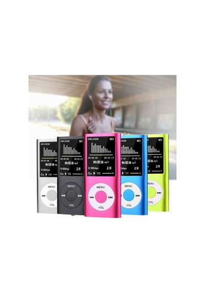 Mp3 Çalar Ses Kayıt Fm Radyo Sd Kart Girişli Mp4 Player 1.8 Inç Renkli Ekran