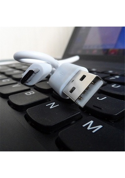 Htc LG Uyumlu Sony Micro Usb Şarj Kablosu Powerbank Için 25Cm