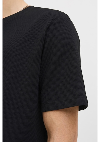 Jack & Jones Essentials Erkek Basic Tişört Kısa Kollu Regular Fit Siyah