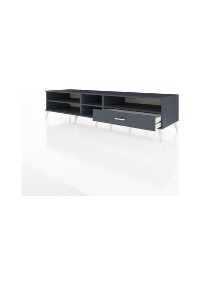 Kronos Tv Ünitesi 3 Raflı Tek Çekmeceli 220x59x51 Antrasit-antrasit Antrasıt/antrasıt - Antrasıt Kronos Tv Ünitesi 3 Raflı Tek Çekmeceli 220x59x51 Antrasit-antrasit Antrasıt/antrasıt - Antrasıt
