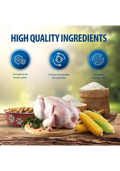 Plus Küçük&mini Irk Tavuklu Yavru Köpek Maması 3 Kg