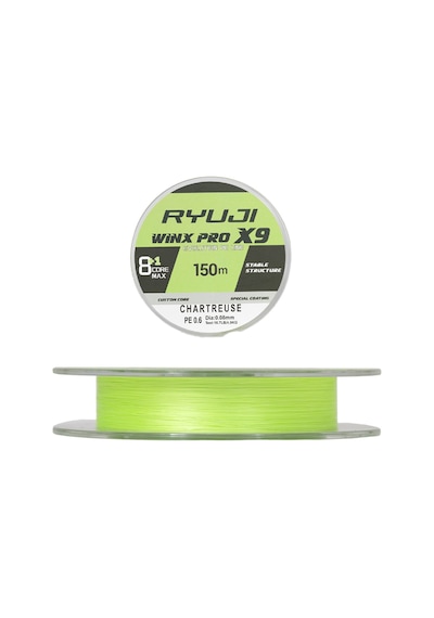 Ryuji Win-x Pro 9b Chartreuse 150m İp Misina Kalınlık Mm : 0,10mm