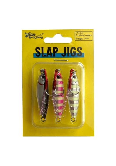 Hanfish Slap Jigs Mix 3 Spj-7 Gr