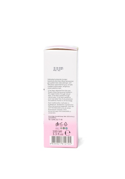 Roseturka %100 Doğal Gül Mayası - 100 Ml Lüks Cam Şişe & Sprey Başlıklı