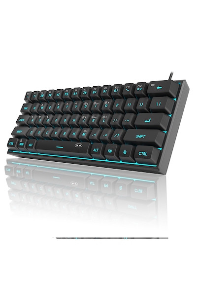 Magegee Ts91 61 Tuş Rgb Kablolu Siyah Membran Türkçe Q Gaming Klavye