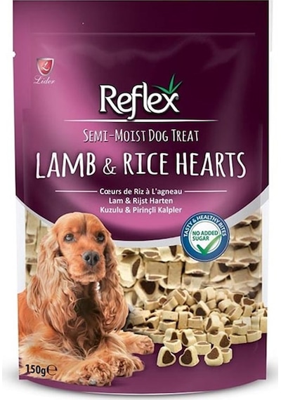 Reflex Hearts Treats Kuzulu Köpek Ödül Kemiği 150 G