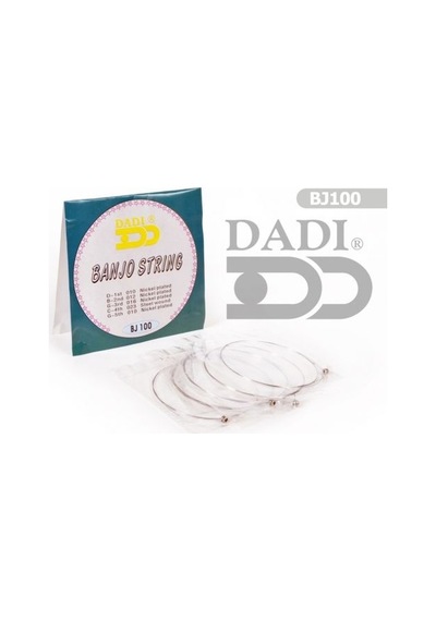 Dadi Bj100 Banjo Tel Takımı 5 Telli Nikel Kaplı Çelik Paslanm