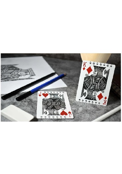 Bicycle Sketch Artist Series Glided Oyun Kağıdı İskambil Kartları