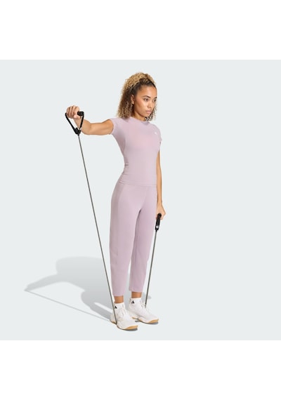 Adidas Primelift Essentials Workout Contour Kadın T-shirt Kd0113 Lila