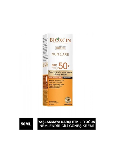Bioxcin Güneş Kremi Kuru & Normal Ciltler İçin Spf50 50 Ml