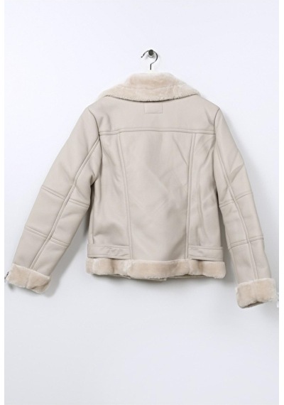 Only 15260002-22k Onlagnete Faux Leather Bıker Jkt Otw Kadın Piu Ceket 15260002-R6662 Çok Renkli