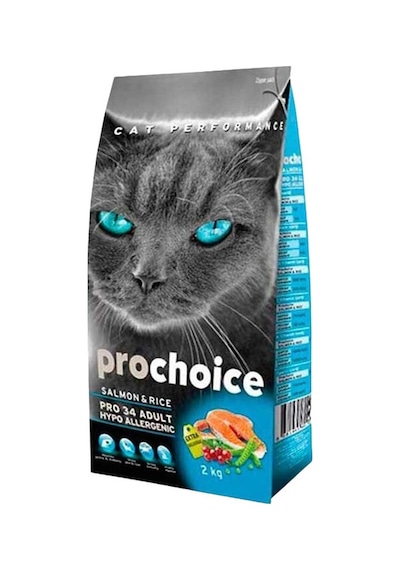 34 Adult Salmon Somonlu Ve Pirinçli Yetişkin Kedi Maması 15 Kg