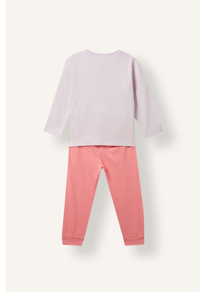 Defacto Baskılı Ve Desenli 4lü Pijama Takımı Kız Bebek I3235a526aupn425 Pembe-pn425