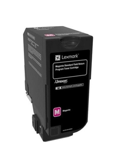 Lexmark Cs720-74C5Sm0 Kırmızı Toner Yüksek Kapasiteli.Cs720De