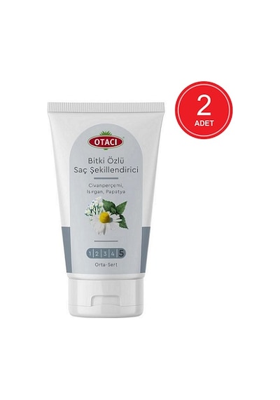 Otacı Bitkisel Orta - Sert Saç Şekillendirici Jöle 2 x 150 ML Otacı Bitkisel Orta - Sert Saç Şekillendirici Jöle 2 x 150 ML