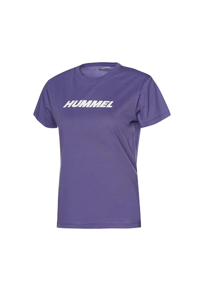 Hummel T-te Elemental Logo Cotton Tee Kısa Kollu Tişört 912016-9963 Mor