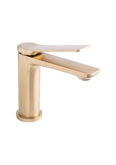 Fırçalanmış Gold Lavabo Bataryası