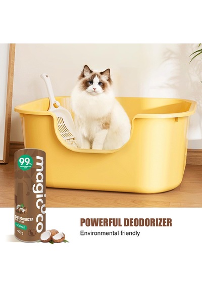 Hindistan Cevizli Kedi Kumu Koku Giderici 400 G Diğer