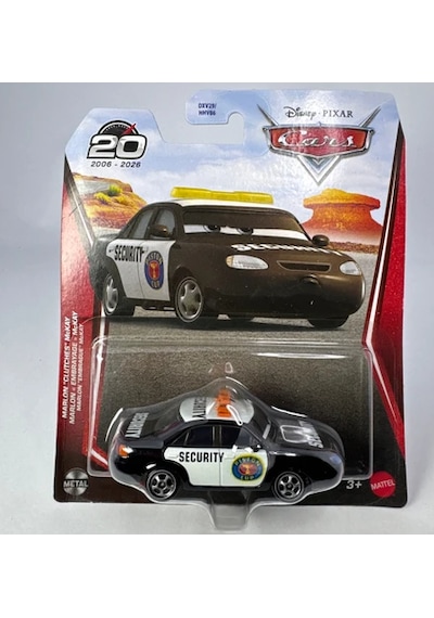Disney Pixar Cars Marlon "clutches" Mckay 20.yıl Model Araba Dxv29 Siyah