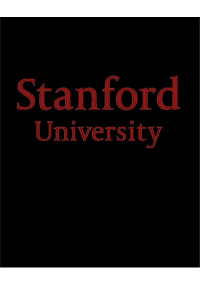 Zepplin Giyim Stanford University Red Büyük Sırt Patch Yama Siyah