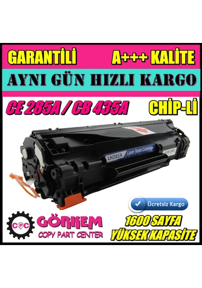 Hp Ce285A Toner P1102W / M1212Nf / M1217Nfw / M1132 / P1005 Toner
