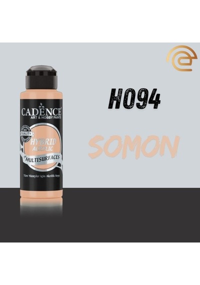 Cadence Hybrid Multisurface Akrilik Boya 120 Ml H094 Somon H-094 Somon