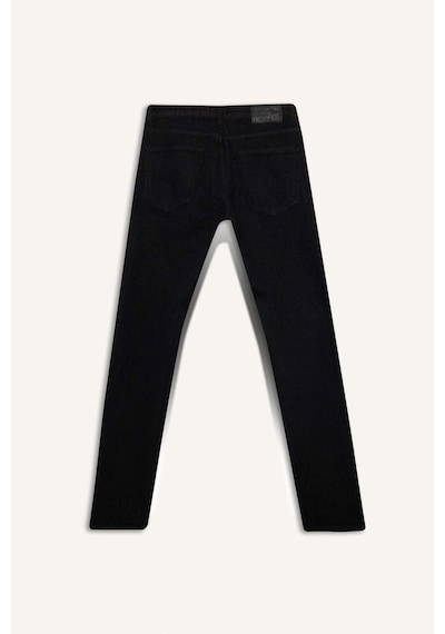 Defacto Sergio Regular Fit Normal Kalıp Normal Bel Boru Paça Jean Pantolon F4617ax25aunm40 Siyah