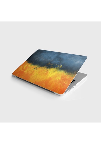 Laptop Sticker Notebook Kaplama Etiketi Fire
