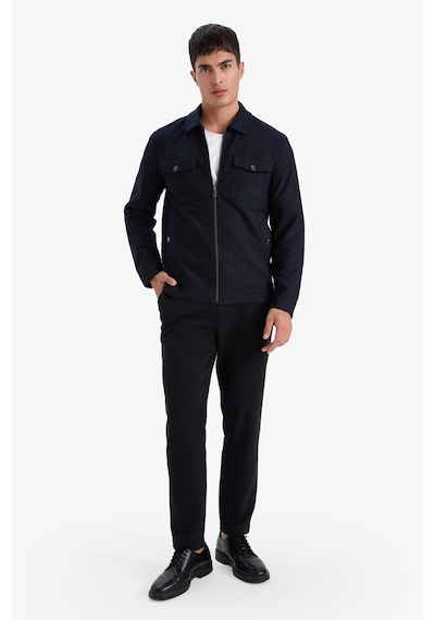Defacto Tailored Fit Pantolon D3695ax26spnv82 Lacivert-nv82