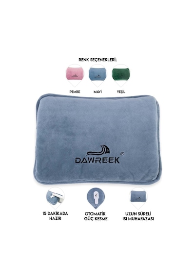 Dawreek Et03m Elektrikli Sıcak Su Torbası Blue Açık Mavi