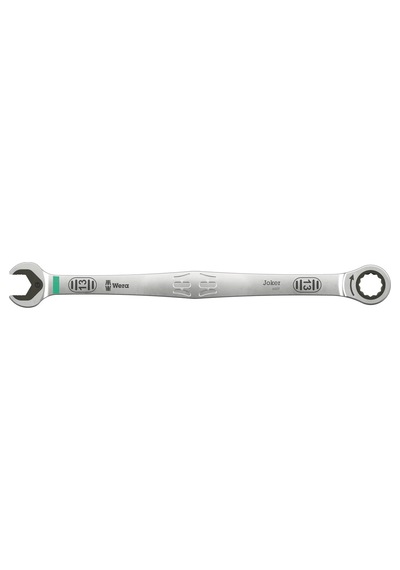 Wera 6007 Joker Sb Açık Ağız Cırcırlı Kombine Anahtar, Uzun Dizayn, 13 X 245 Mm