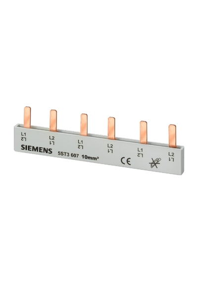 Siemens 5st3706 - Müşterek Bara 2 Faz + 1 Yardımcı Kontak