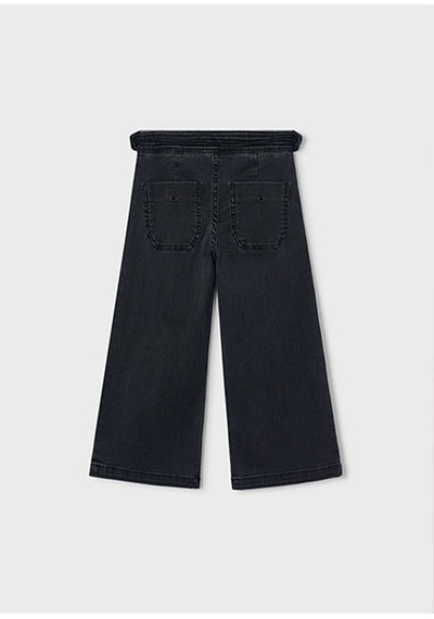 Mayoral Kış Sezon Kız Çocuk Pantolon Bol Denim Pantolon - Siyah