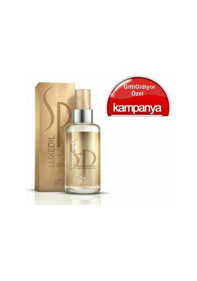 Wella Sp Luxe oil Argan Jojoba Badem Yağı 100 ML