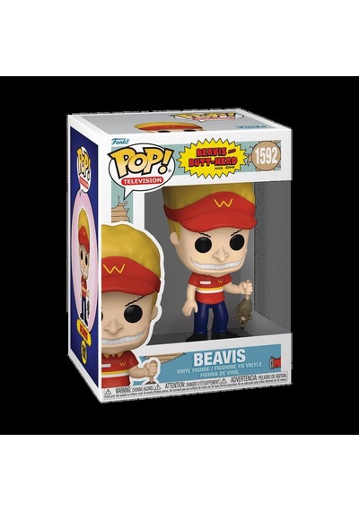 Funko Pop Television Beavis Butt-head Beavis Burger World Uniform 1592