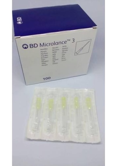 (1 Kutu 100 Adet) Bd Microlance 3 Mezoterapi İğnesi Ucu 30G