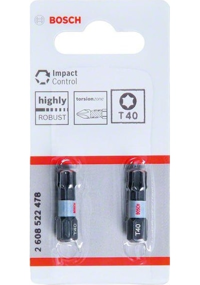 Bosch Impactc Bits Ucu T40x25 Mm 2'li 2608522478