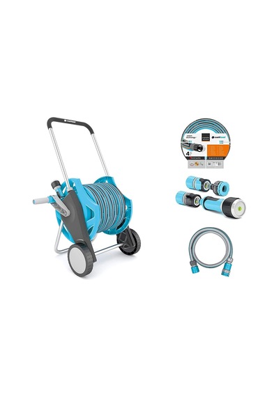 Dıscover Hortum Arabası Seti, Bahçe Hortumu 30 M, 1/2 İnç, Bağlantı Seti Ve İki Hızlı Bağlantı Parçası İle B Dıscover Hortum Arabası Seti, Bahçe Hortumu 30 M, 1/2 İnç, Bağlantı Seti Ve İki Hızlı Bağlantı Parçası İle B