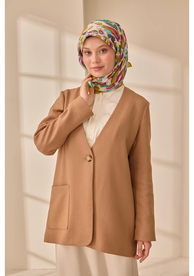 Silk Home Aura Eşarp 140004-06 Yağ Yeşili, Fuşya, Mint, Yeşil