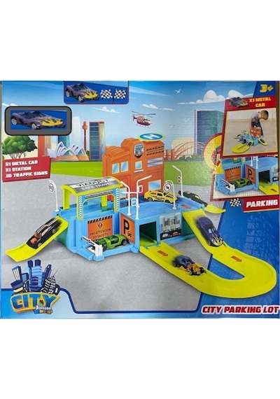 Özka Junior Wheels Garaj Seti Cityparking 2096 Çok Renkli