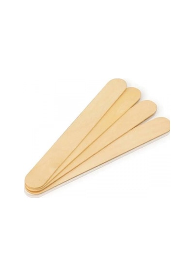 Ahşap Ağda Spatulası 100'lü