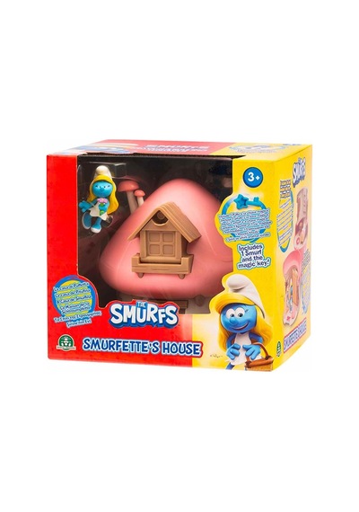 The Smurfs Şirinler Evi Oyun Seti, Asorti Çok Renkli