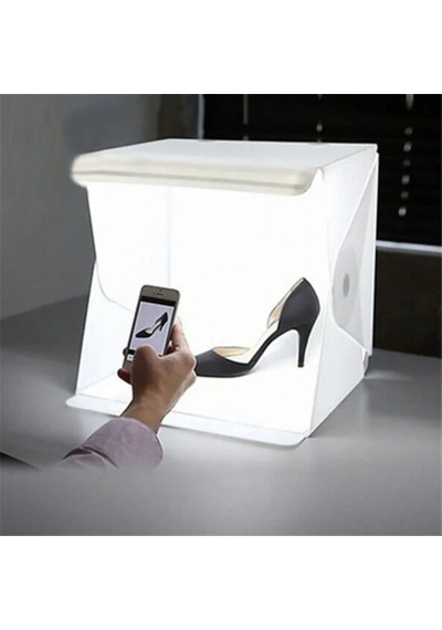 Monozone Mini Fotoğraf Stüdyosu Led Işıklı Çadır Kiti 40 x 40 CM