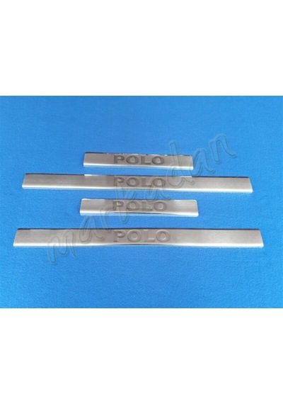 Vw Polo Krom Kapı Eşiği 2001-2009 4 Parça Paslanmaz Çelik (501406102)