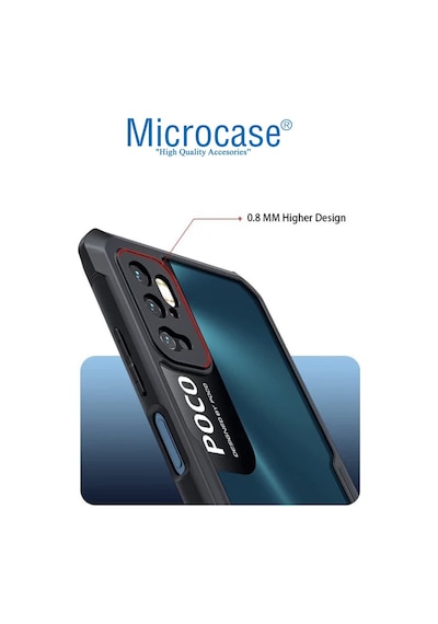 Xiaomi Poco M3 Pro Airbag Darbeye Dayanikli Köseli Kılıf AL3370