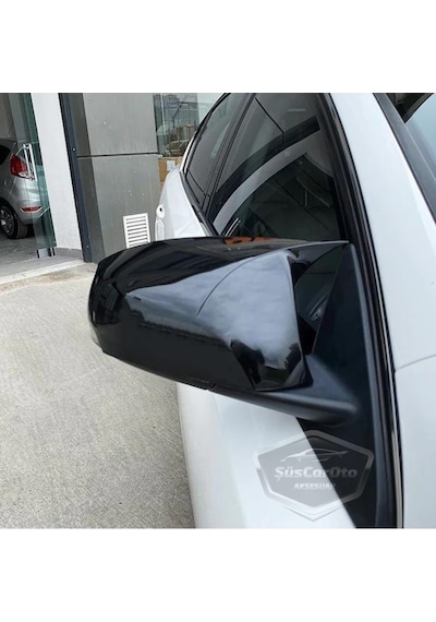 ŞüsCarOto Renault Latitude 2010-2015 Batman Yarasa Ayna Kapağı Piano Black ABS Plastik (00)