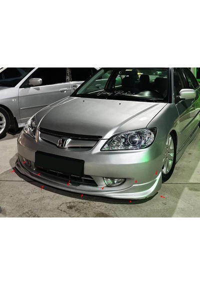 Civic Vtec2 S2000 Ön Tampon Eki - Boyasız - Plastik